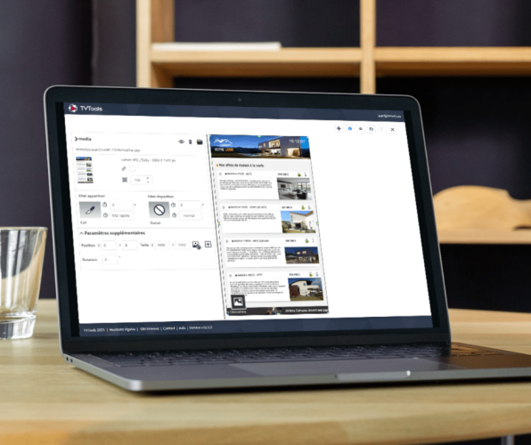 - logiciel vitrine agence immobilière