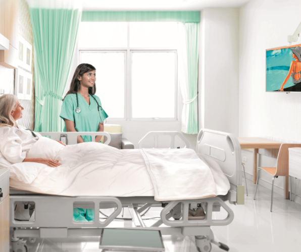 ecran hopital IPTV